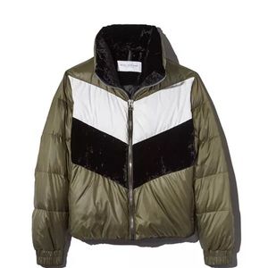 Marc New York Bedford Chevron Puffer Coat